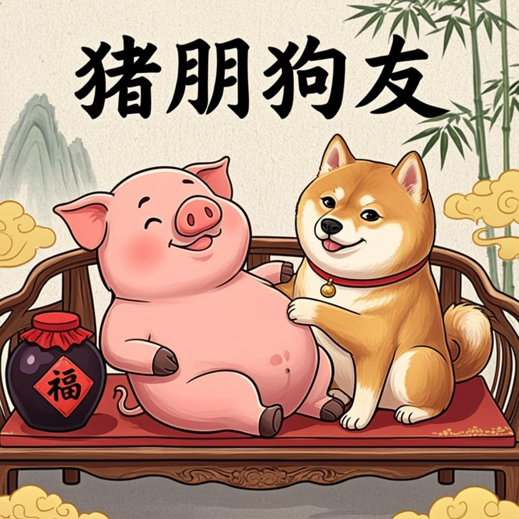 猪朋狗友打一生肖,成语解答 猪朋狗友打一生肖,成语解答