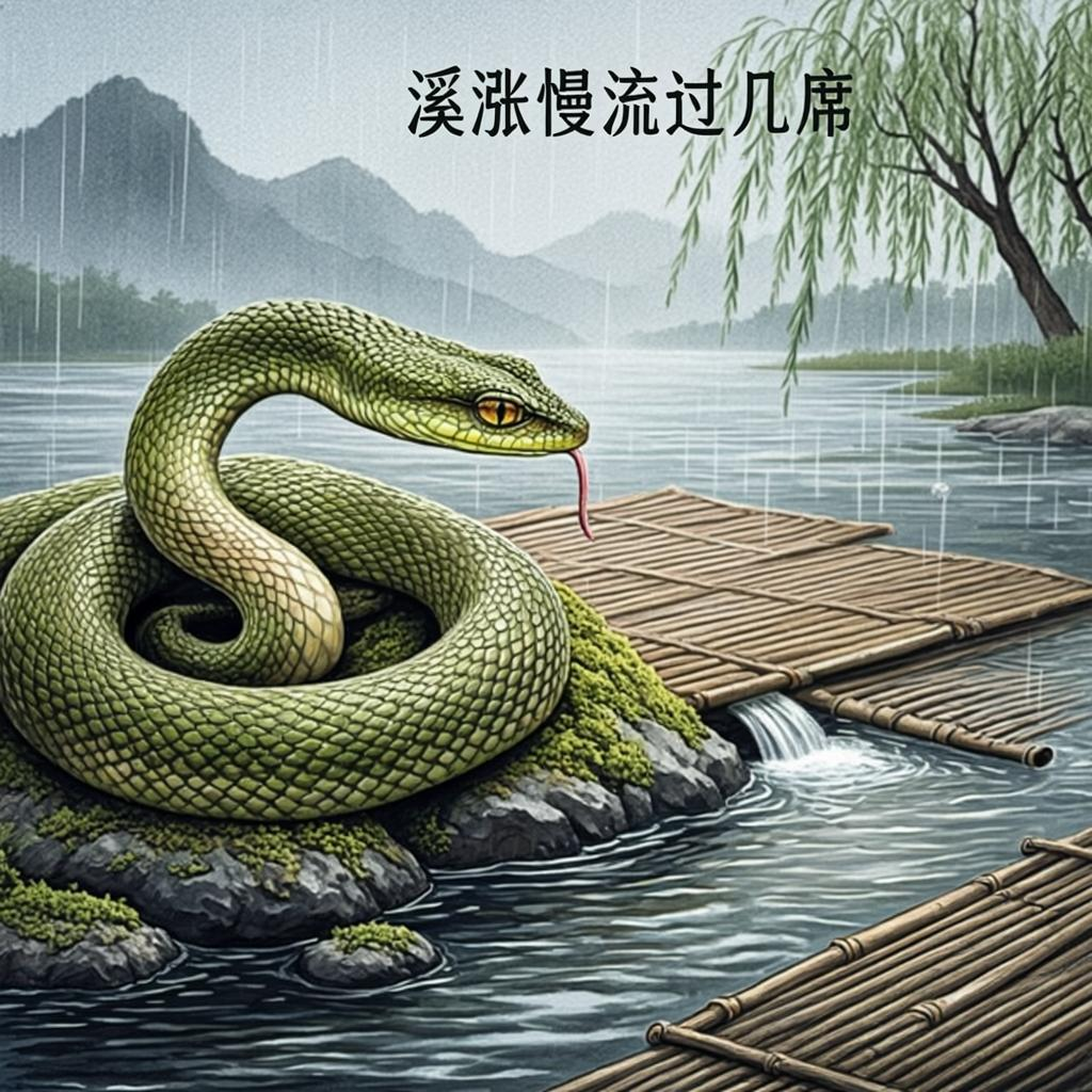 溪涨慢流过几席是什么生肖,核心代表解释 溪涨慢流过几席是什么生肖,核心代表解释