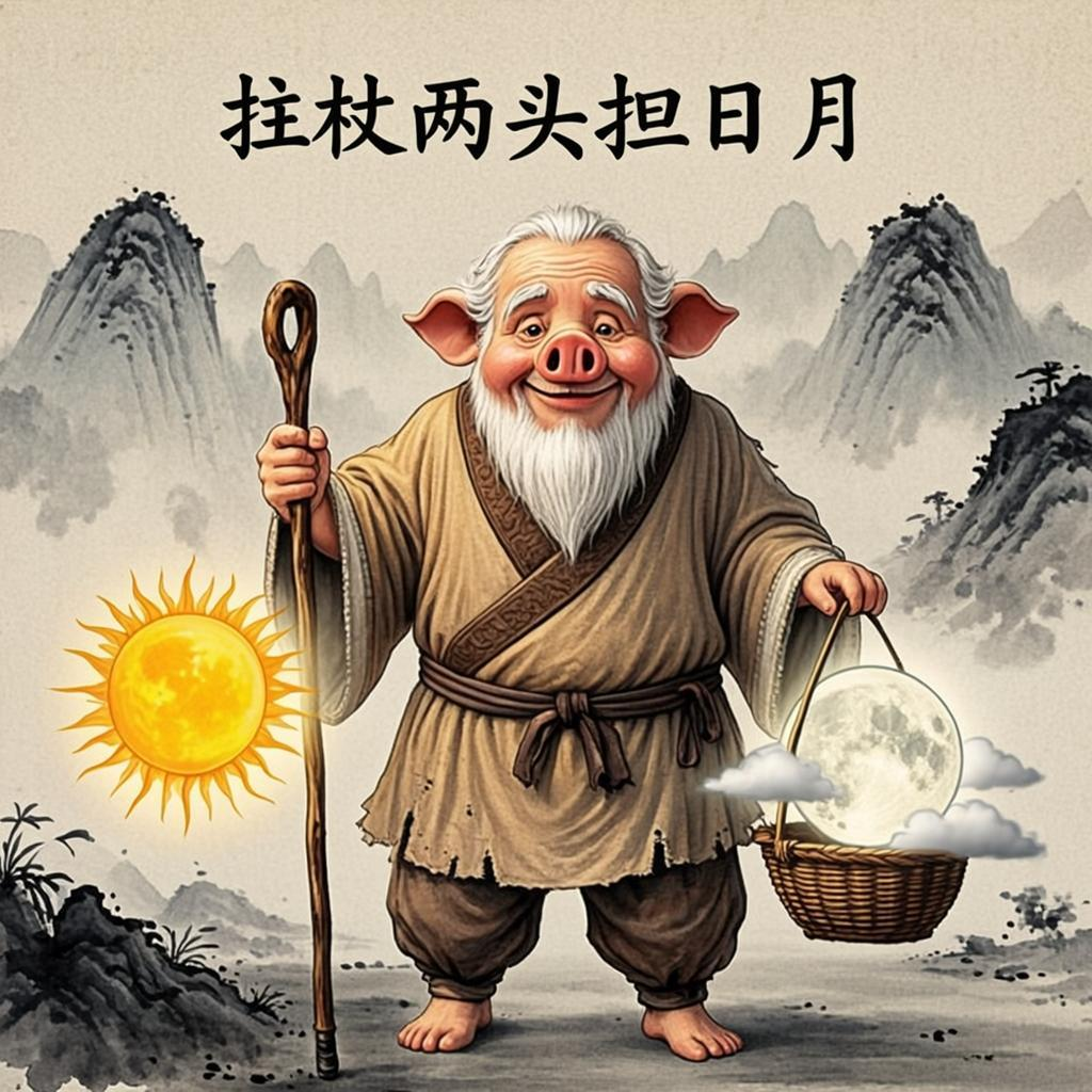 拄杖两头担日月打一生肖，最新解答揭晓