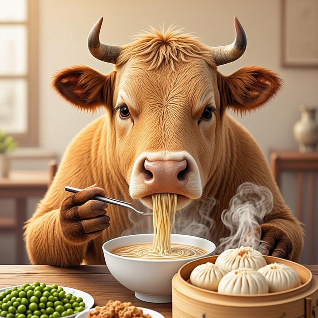 一份豆浆配六个牛肉小笼包代表什么生肖，作答诗意解释