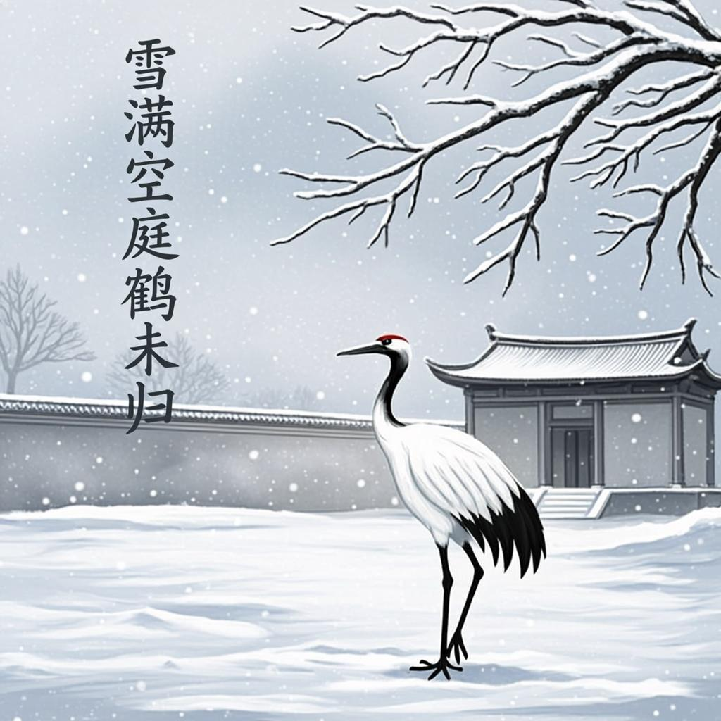 清耳悦心，意兴如酥。雪满空庭鹤未归打一个正确生肖，作答解释