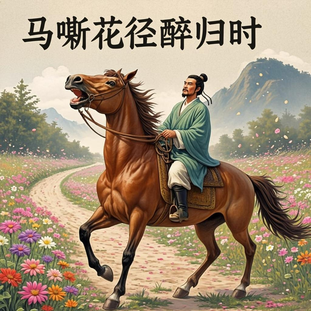 马嘶花径醉归时代表什么生肖,作答诗意解释 马嘶花径醉归时代表什么生肖,作答诗意解释